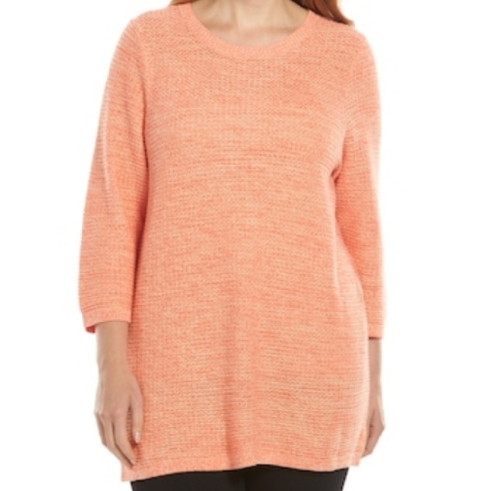 ***** Croft & Barrow Casual Sweater Apricot Orange